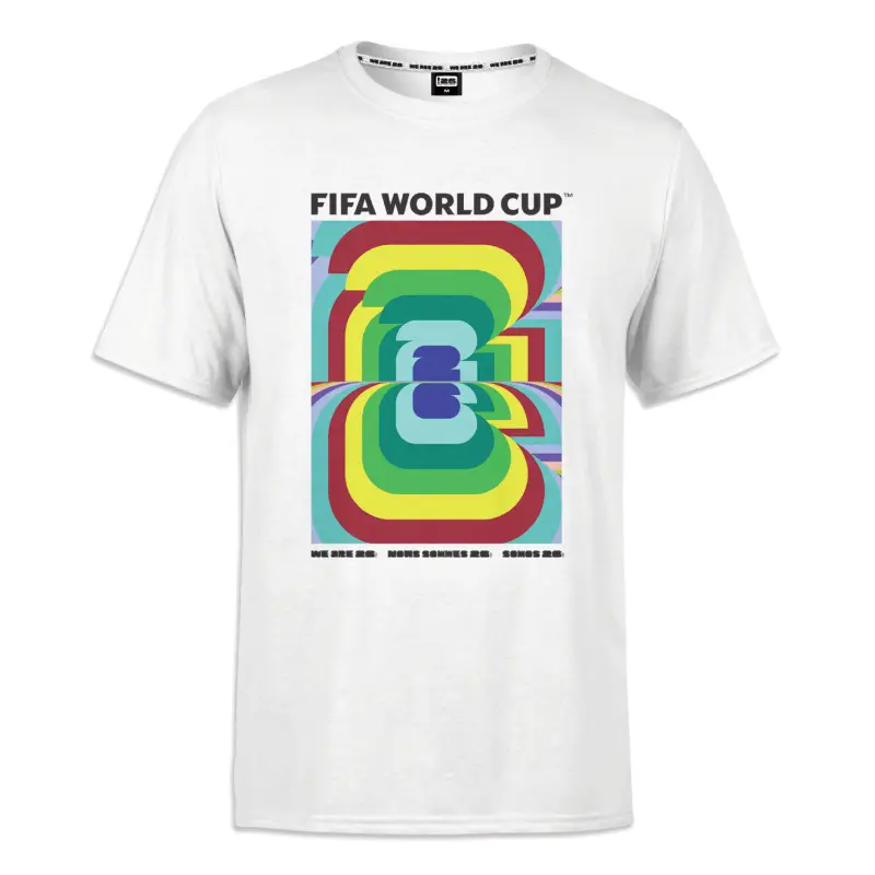 Italy National Team 2026 World Cup Amplified White T-Shirt – Unisex – World Cup Soccer Shirts & Gear