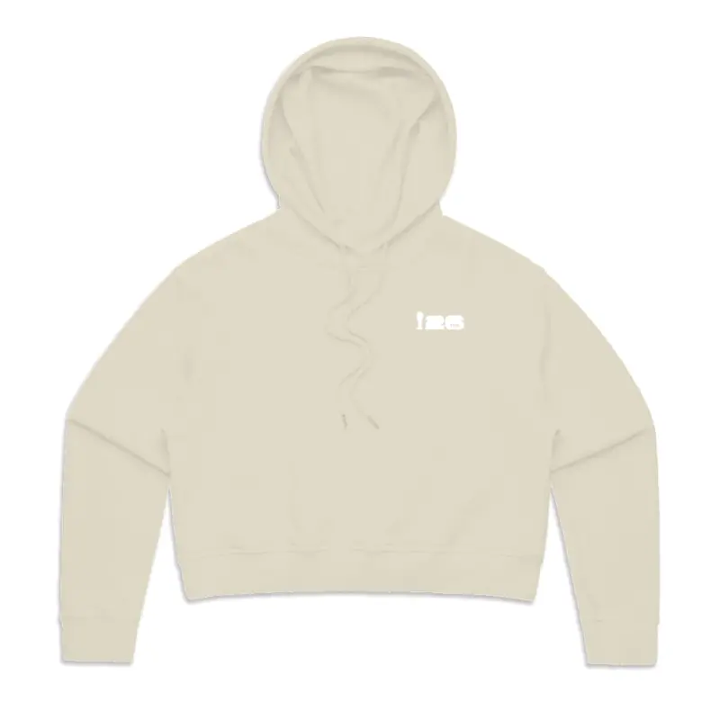 Italy National Team 2026 World Cup Mono Logo Crop Sweatshirt – Womens – World Cup Soccer Shirts & Gear