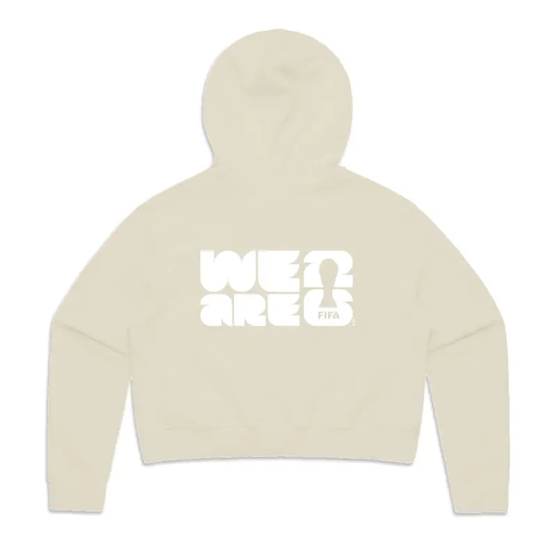 Italy National Team 2026 World Cup Mono Logo Crop Sweatshirt – Womens – World Cup Soccer Shirts & Gear