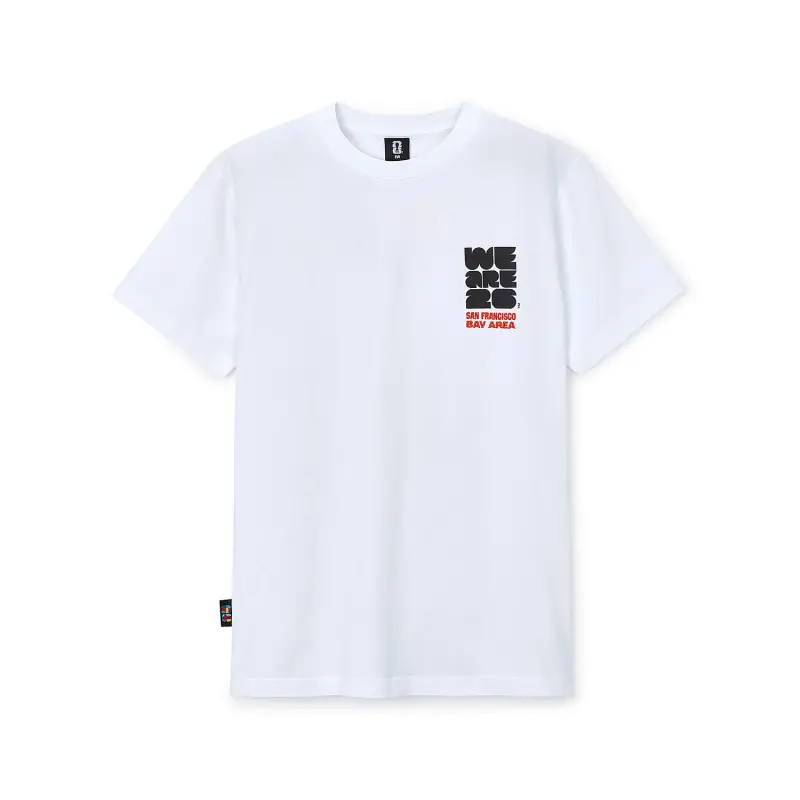 Italy National Team 2026 World Cup San Francisco Bay Area White T-Shirt – Unisex – World Cup Soccer Shirts & Gear