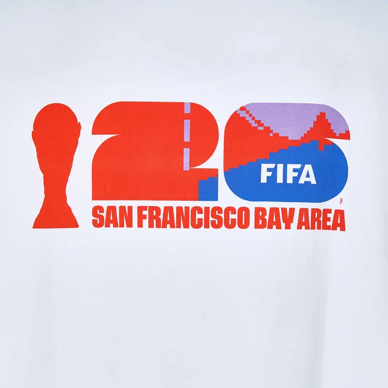 Italy National Team 2026 World Cup San Francisco Bay Area White T-Shirt – Unisex – World Cup Soccer Shirts & Gear