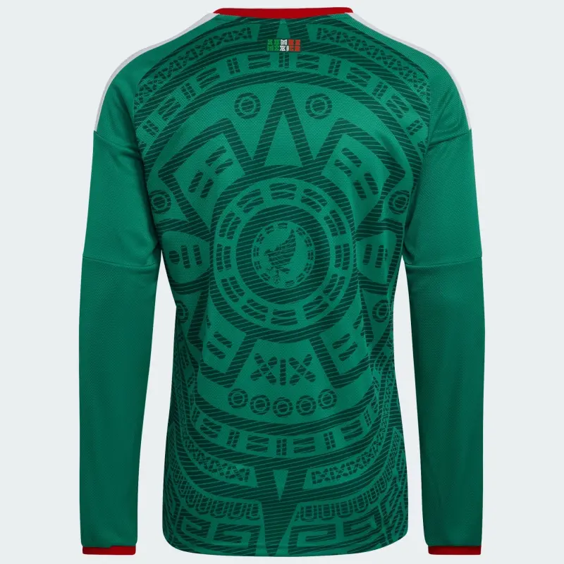 Italy National Team adidas Mexico 2026 Home Long Sleeve Jersey – Men’s – World Cup Soccer Shirts & Gear