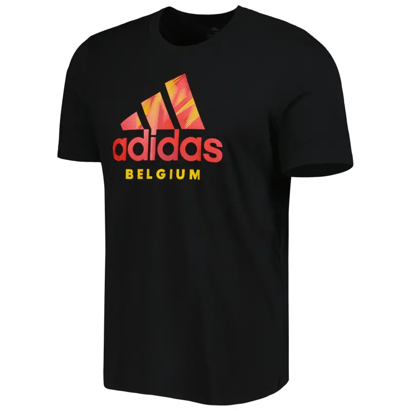 Italy National Team Belgium National Team adidas DNA Graphic T-Shirt – Black – World Cup Soccer Shirts & Gear
