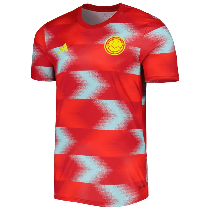 Italy National Team Colombia National Team adidas 2022 Pre-Match Top – Red – World Cup Soccer Shirts & Gear