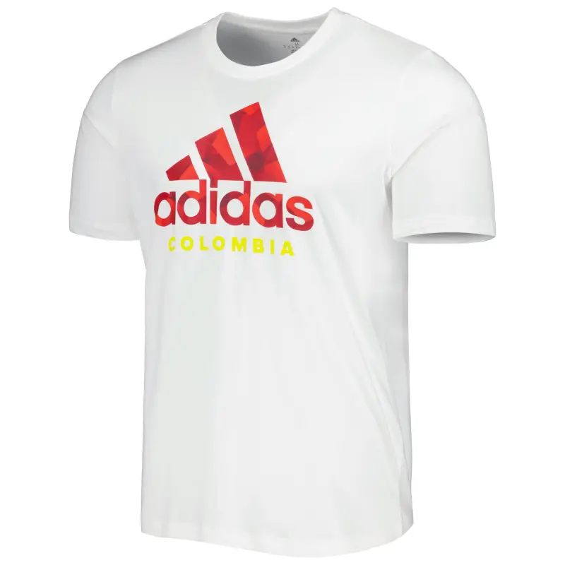 Italy National Team Colombia National Team adidas DNA Graphic T-Shirt – White – World Cup Soccer Shirts & Gear