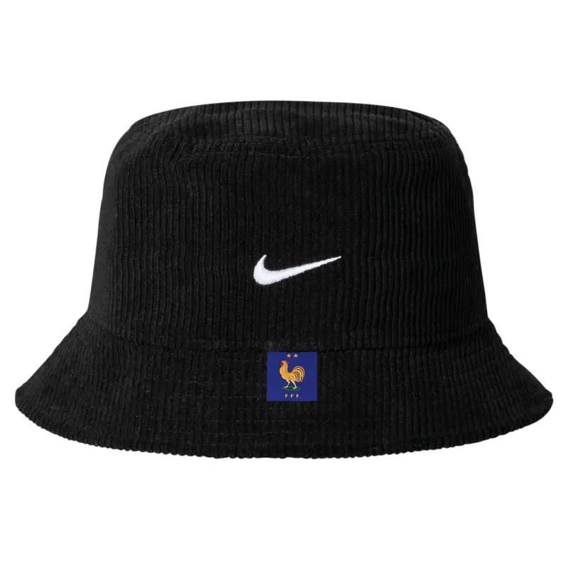 Italy National Team France National Team Nike Corduroy Bucket Hat – Black – World Cup Soccer Shirts & Gear