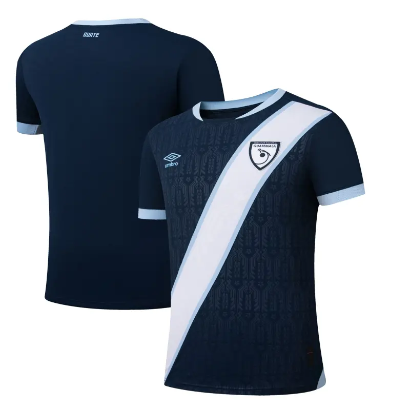 Italy National Team Guatemala National Team Umbro 2025 Away Replica Jersey – Navy – World Cup Soccer Shirts & Gear