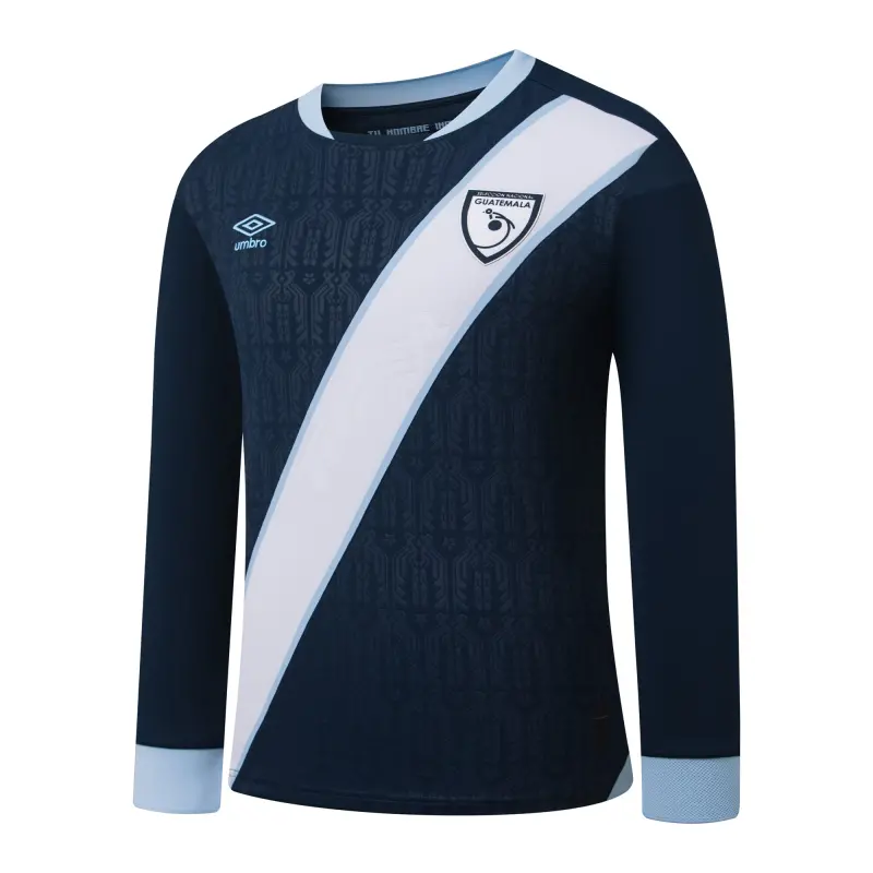 Italy National Team Guatemala National Team Umbro 2025 Away Replica Long Sleeve Jersey – Navy – World Cup Soccer Shirts & Gear