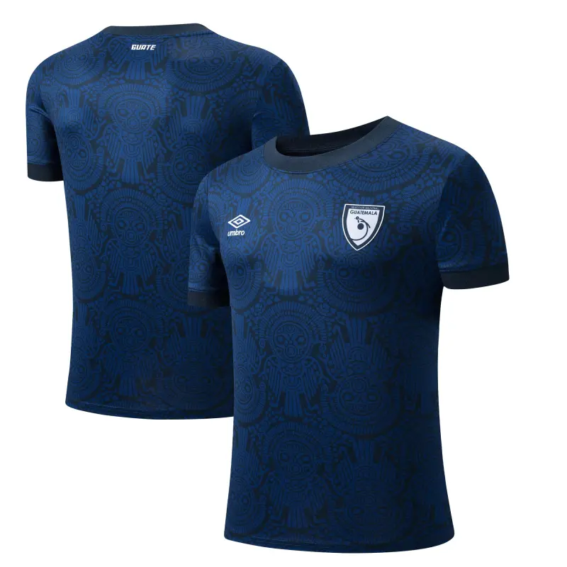 Italy National Team Guatemala National Team Umbro 2025 Pre-Match Jersey – Navy – World Cup Soccer Shirts & Gear