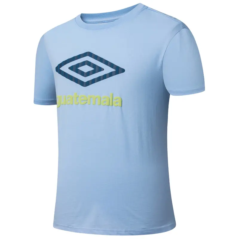 Italy National Team Guatemala National Team Umbro 2025 T-Shirt – Light Blue – World Cup Soccer Shirts & Gear