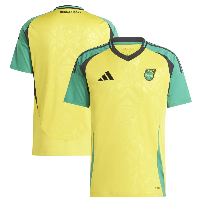 Italy National Team Jamaica National Team adidas 2024 Home Replica Jersey – Yellow – World Cup Soccer Shirts & Gear