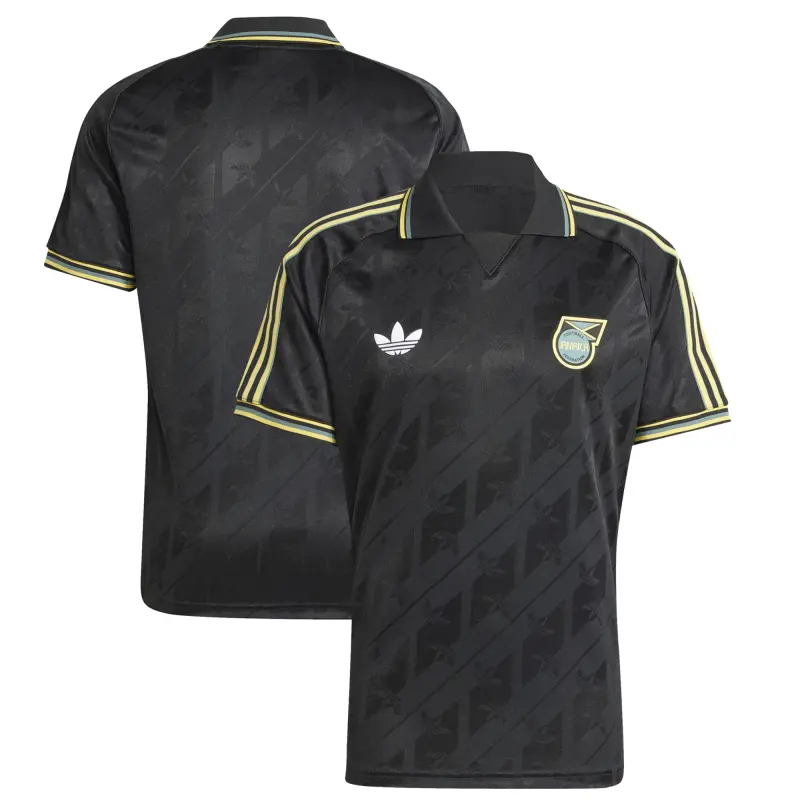 Italy National Team Jamaica National Team adidas Originals Lifestyler Jersey – Black – World Cup Soccer Shirts & Gear