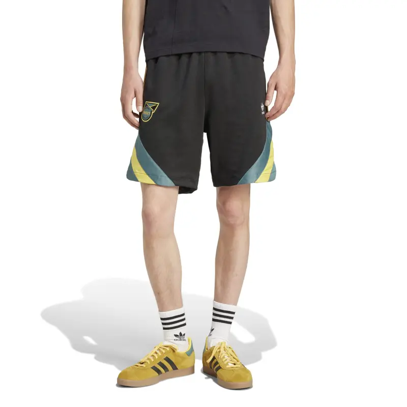 Italy National Team Jamaica National Team adidas Originals Lifestyler Shorts – Black – World Cup Soccer Shirts & Gear