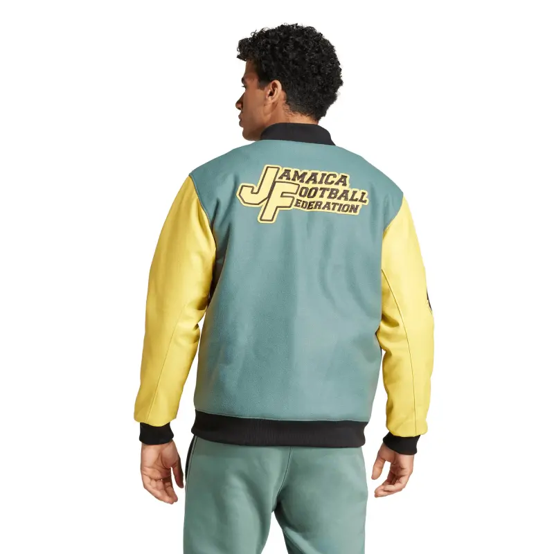 Italy National Team Jamaica National Team adidas Varsity Pack Full-Snap Jacket – Green – World Cup Soccer Shirts & Gear