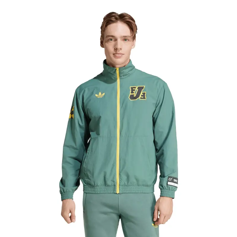 Italy National Team Jamaica National Team adidas Varsity Pack Full-Zip Track Top – Green – World Cup Soccer Shirts & Gear