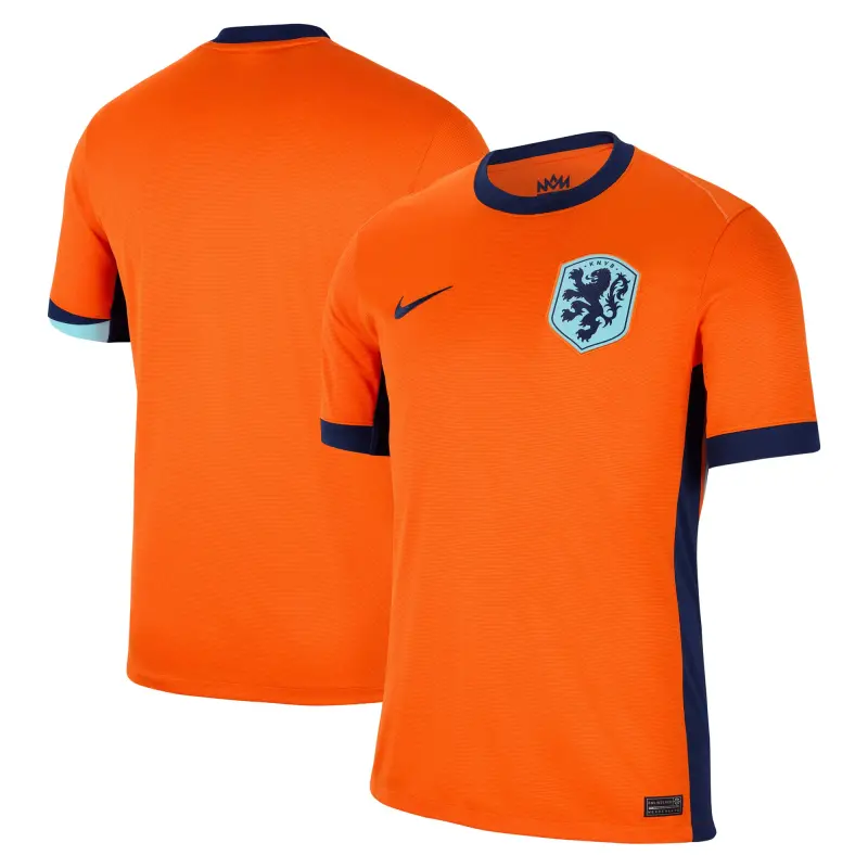 Italy National Team Netherlands National Team Nike 2024 Home Replica Blank Jersey – Orange – World Cup Soccer Shirts & Gear