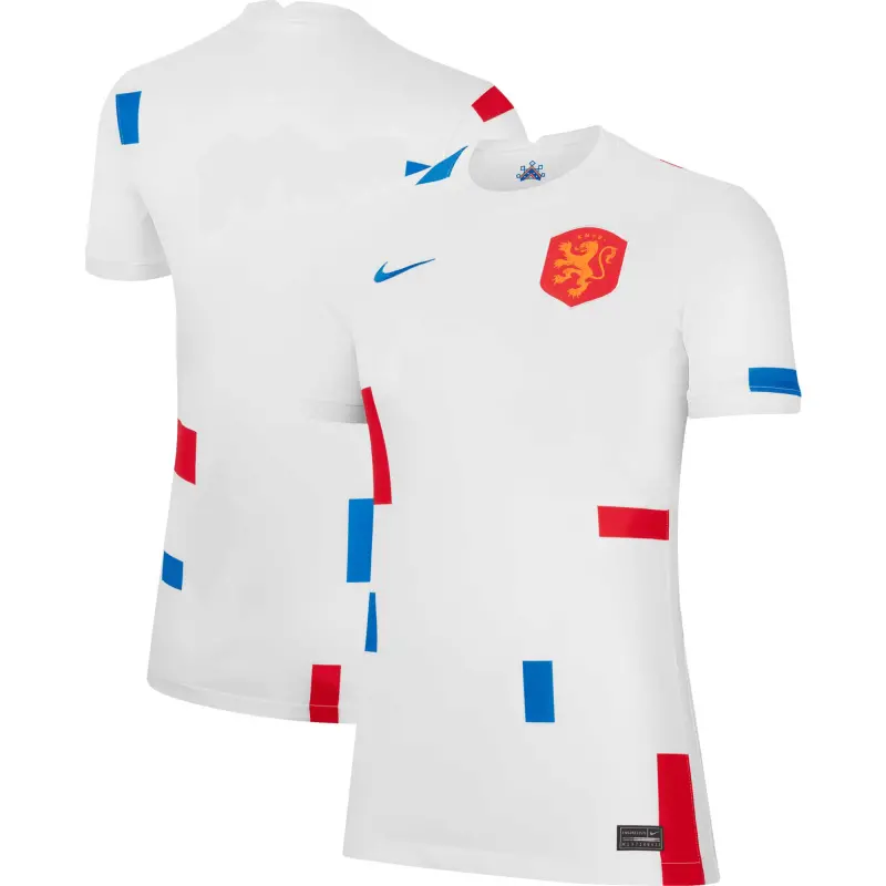Italy National Team Netherlands Women’s National Team Nike Women’s 2022/23 Away Replica Blank Jersey – White – World Cup Soccer Shirts & Gear