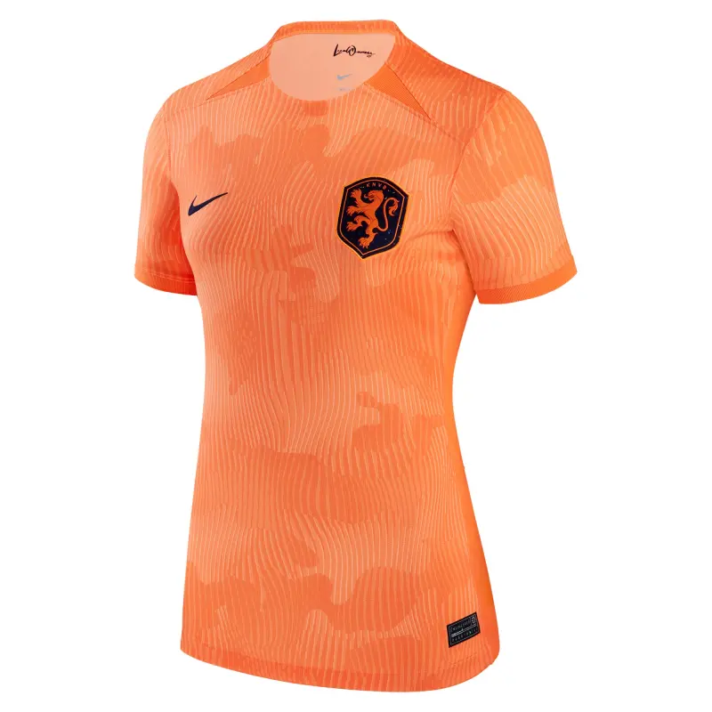 Italy National Team Netherlands Women’s National Team Nike Women’s 2023 Home Stadium Replica Jersey – Orange – World Cup Soccer Shirts & Gear