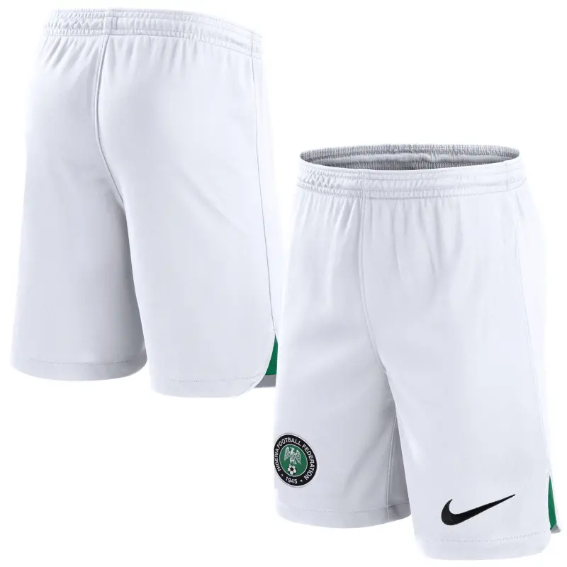 Italy National Team Nigeria National Team Nike Away Performance Stadium Shorts – White – World Cup Soccer Shirts & Gear