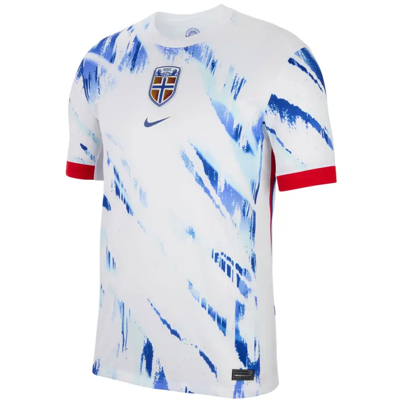 Italy National Team Norway National Team Nike 2024 Away Replica Blank Jersey – White – World Cup Soccer Shirts & Gear
