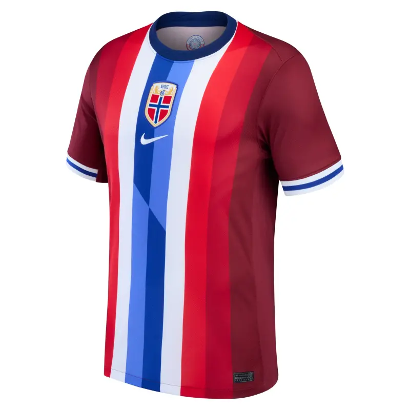 Italy National Team Norway National Team Nike 2024 Home Replica Blank Jersey – Red – World Cup Soccer Shirts & Gear