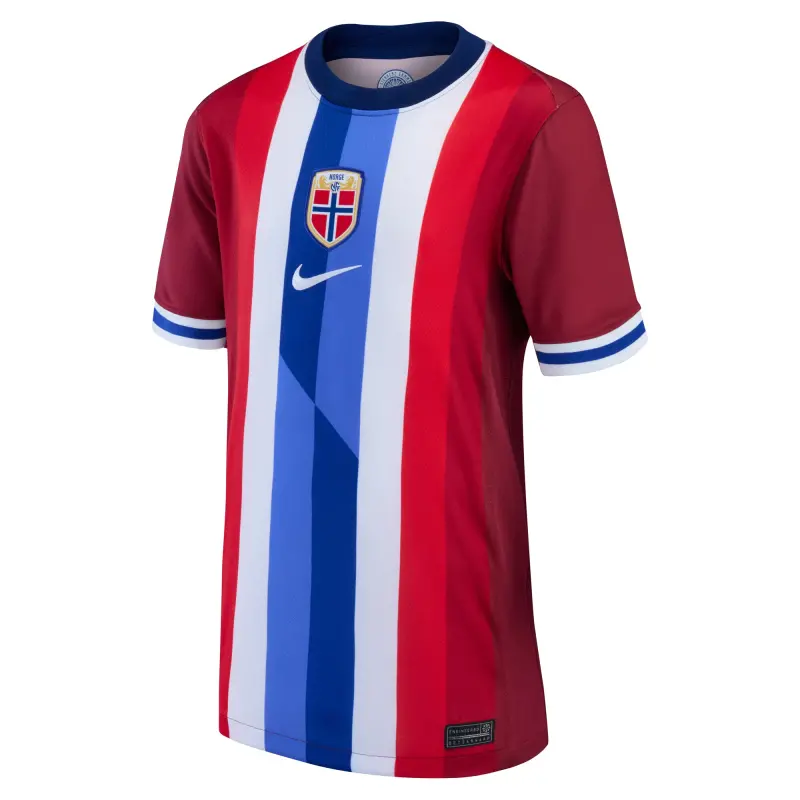 Italy National Team Norway National Team Nike Youth 2024 Home Replica Blank Jersey – Red – World Cup Soccer Shirts & Gear