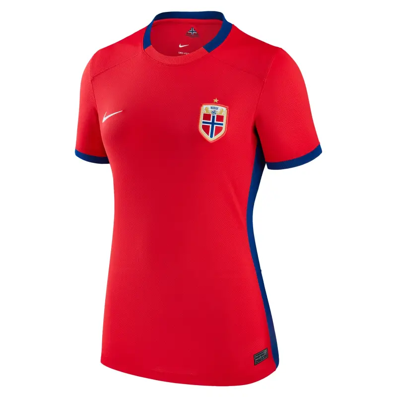 Italy National Team Norway Women’s National Team Nike Women’s 2023 Home Stadium Replica Jersey – Red – World Cup Soccer Shirts & Gear