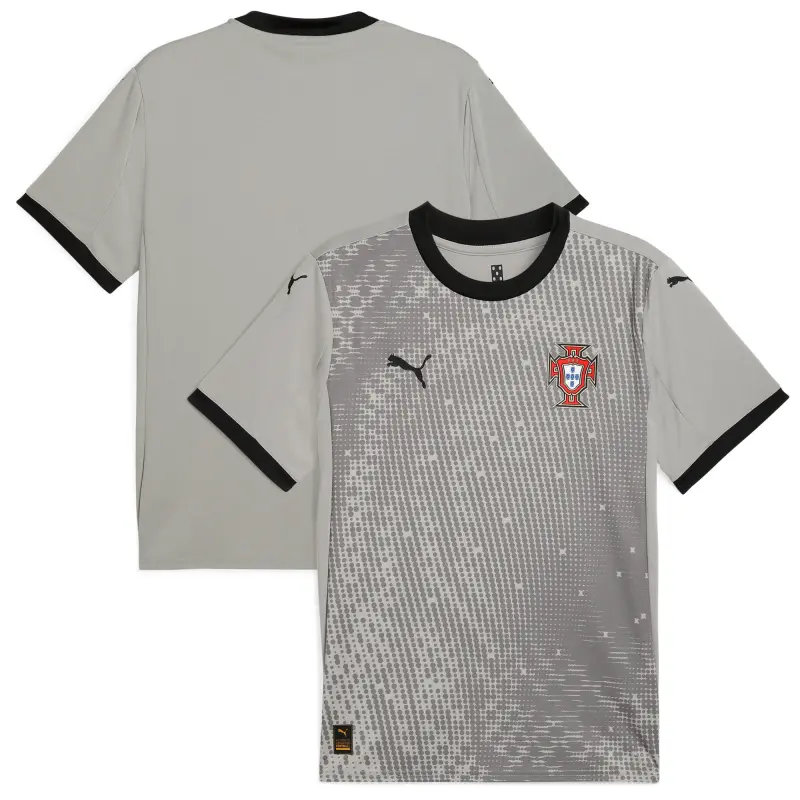 Italy National Team Portugal National Team Puma 2025 Goalkeeper Jersey – Gray – World Cup Soccer Shirts & Gear
