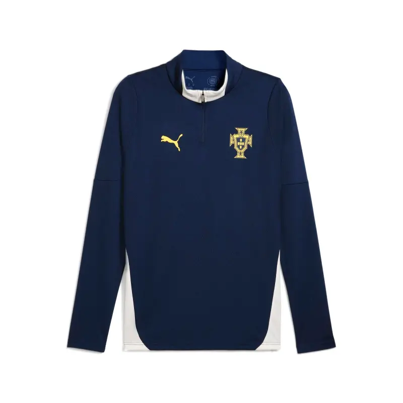 Italy National Team Portugal National Team Puma 2025 Quarter-Zip Training Jacket – Blue – World Cup Soccer Shirts & Gear