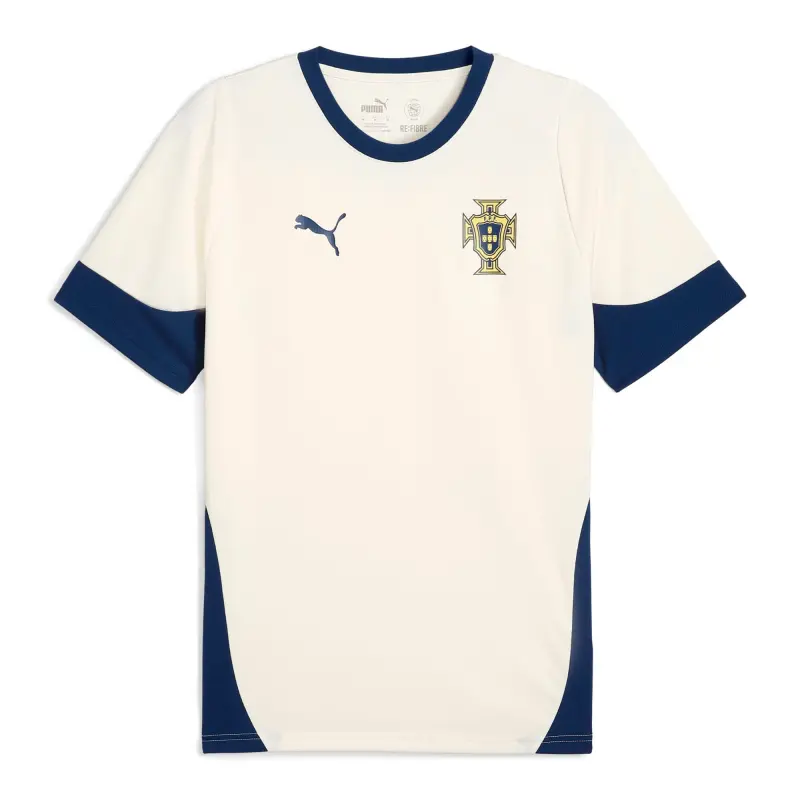 Italy National Team Portugal National Team Puma 2025 Training Jersey – Cream – World Cup Soccer Shirts & Gear