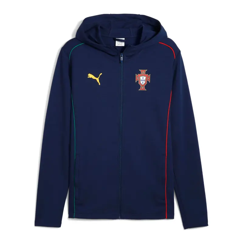 Italy National Team Portugal National Team Puma Casuals Full-Zip Hoodie – Navy – World Cup Soccer Shirts & Gear