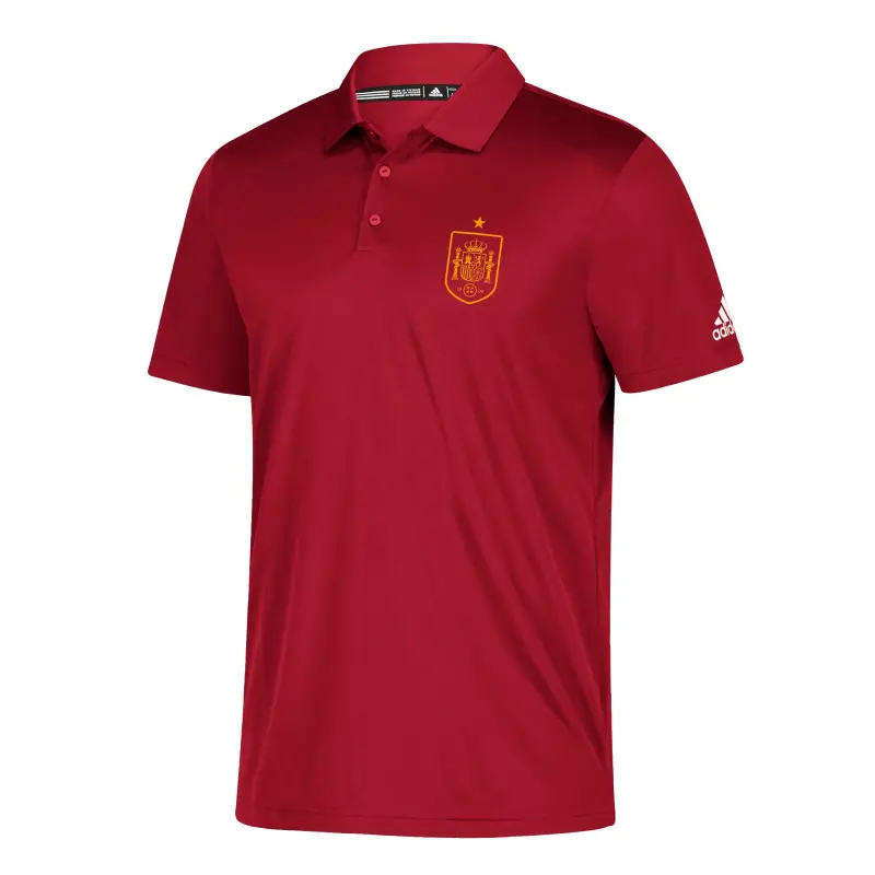 Italy National Team Spain National Team adidas Grind climalite Polo – Red – World Cup Soccer Shirts & Gear