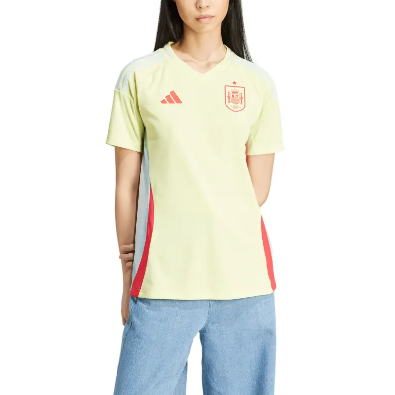 Italy National Team Spain National Team adidas Women’s 2024 Away Replica Jersey – Yellow – World Cup Soccer Shirts & Gear