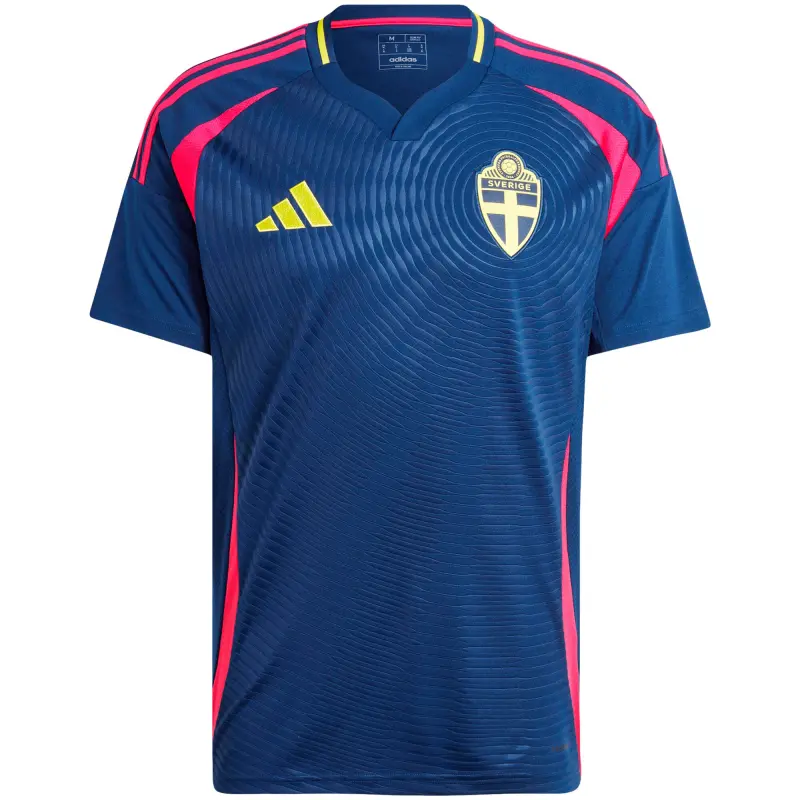 Italy National Team Sweden National Team adidas 2024 Away Replica Jersey – Navy – World Cup Soccer Shirts & Gear